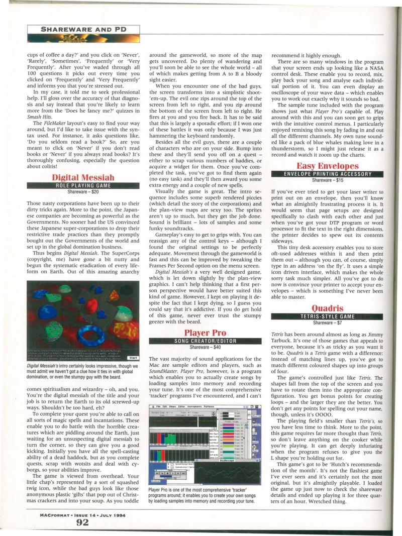 MacFormat 14 Jul. 94 1600x1200 72dpi — page 92