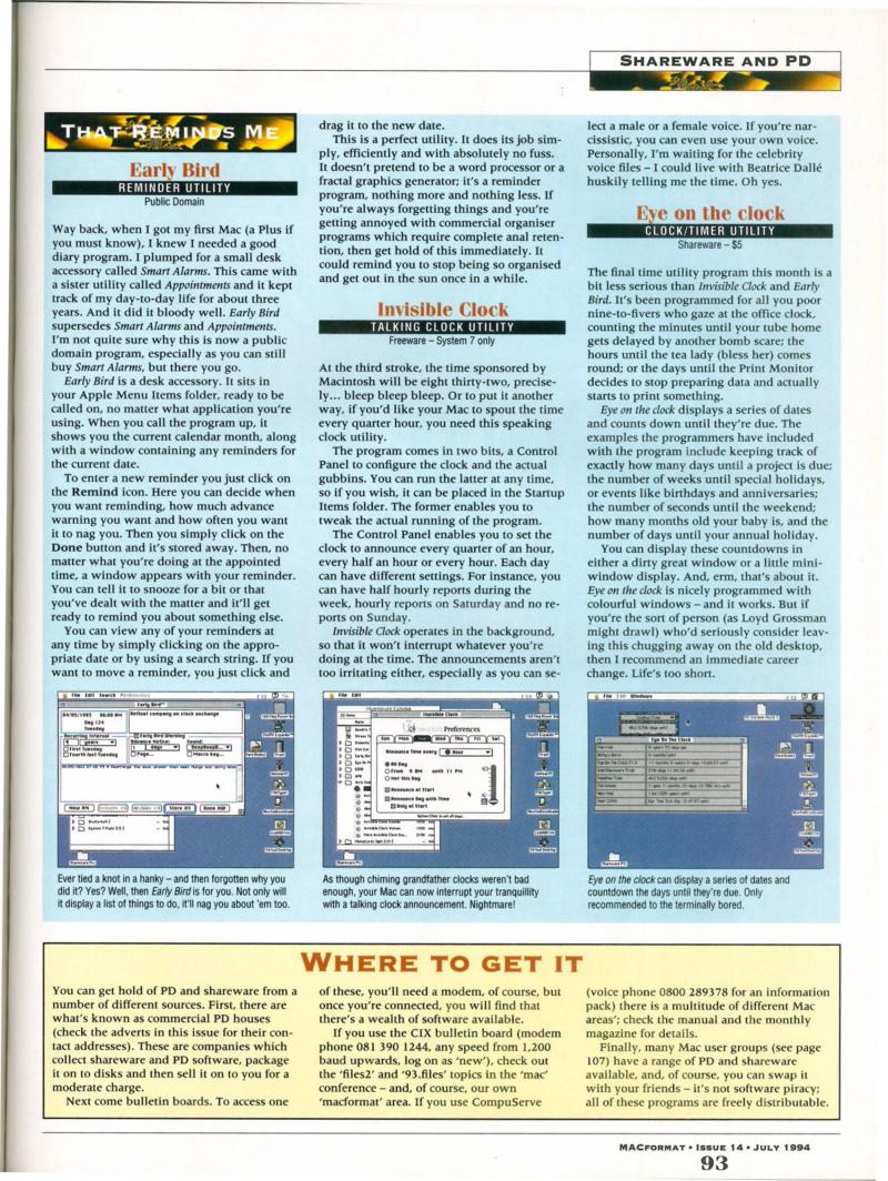 MacFormat 14 Jul. 94 1600x1200 72dpi — page 93