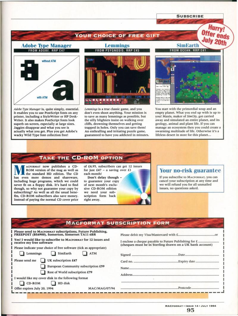 MacFormat 14 Jul. 94 1600x1200 72dpi — page 95