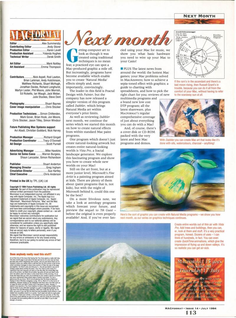 MacFormat 14 Jul. 94 1600x1200 72dpi — page 113