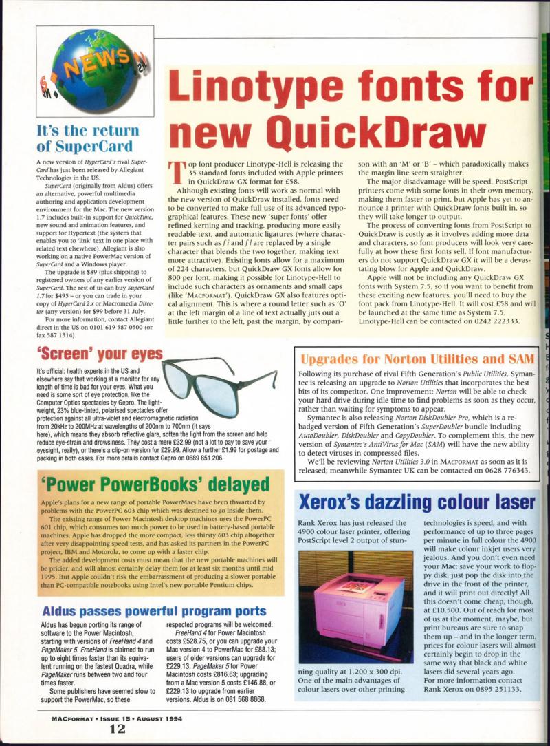 MacFormat 15 Aug. 94 1600x1200 72dpi — page 12