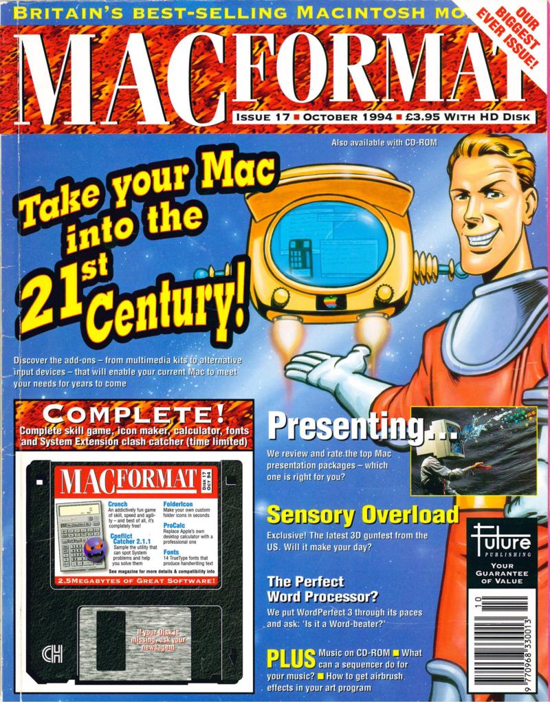 MacFormat 17 Oct. 94 1600x1200 72dpi — page 1