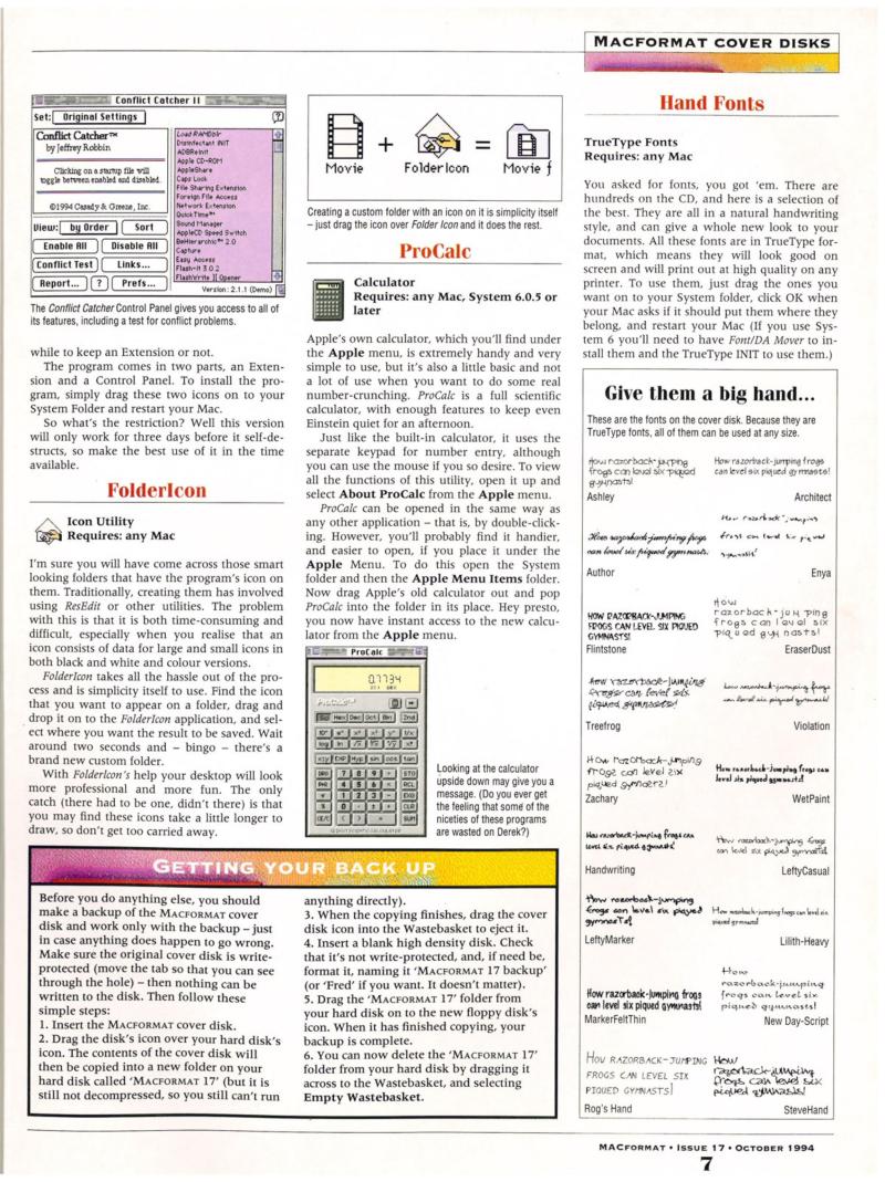 MacFormat 17 Oct. 94 1600x1200 72dpi — page 7