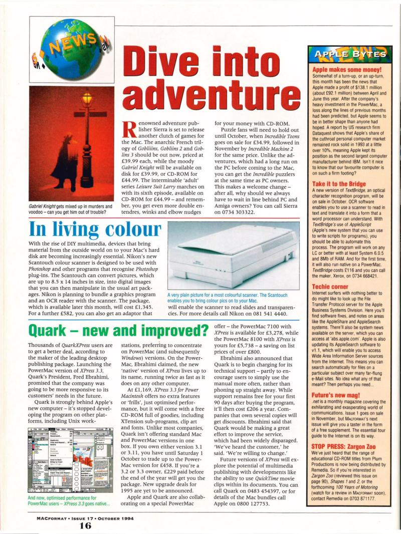 MacFormat 17 Oct. 94 1600x1200 72dpi — page 16