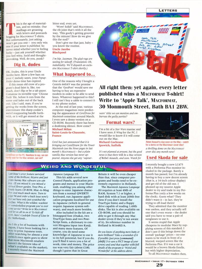 MacFormat 17 Oct. 94 1600x1200 72dpi — page 29