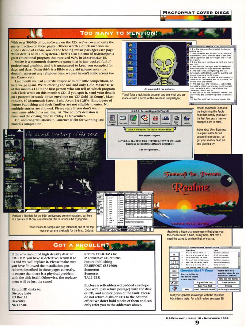 MacFormat 18 Nov. 94 1600x1200 72dpi — page 9
