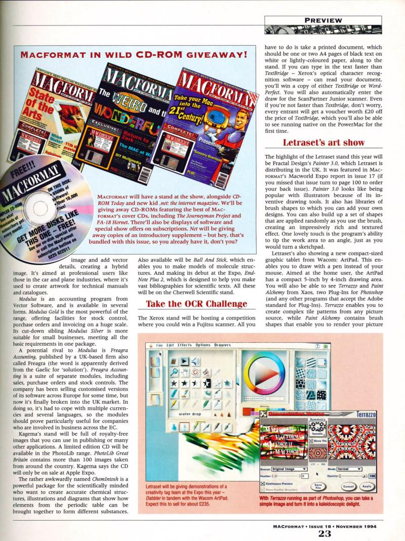 MacFormat 18 Nov. 94 1600x1200 72dpi — page 23