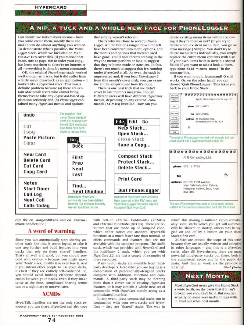 MacFormat 18 Nov. 94 1600x1200 72dpi — page 74