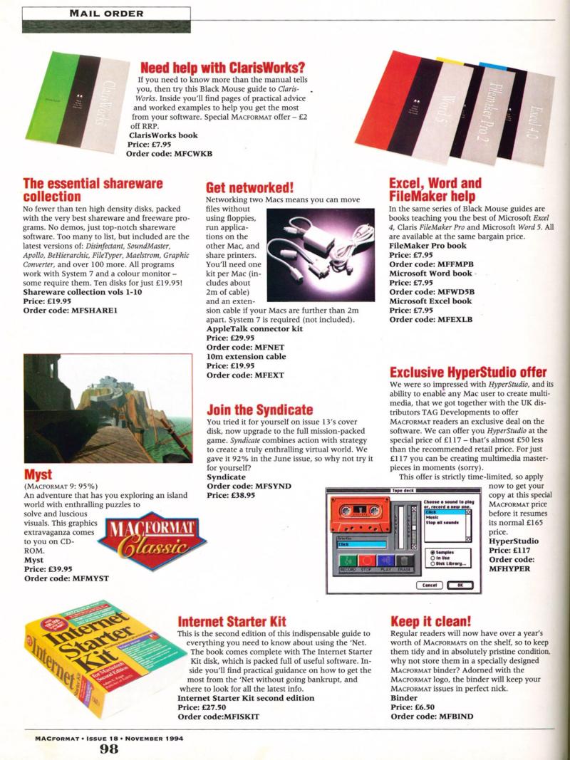 MacFormat 18 Nov. 94 1600x1200 72dpi — page 98