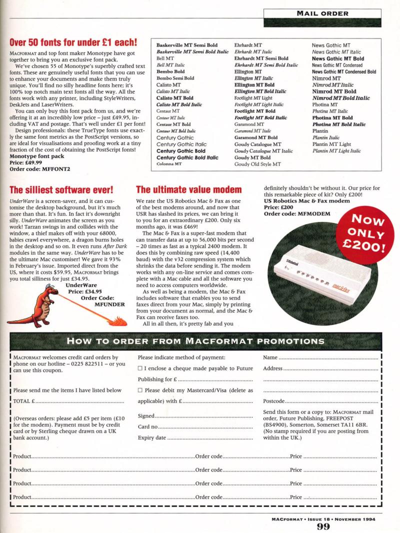 MacFormat 18 Nov. 94 1600x1200 72dpi — page 99