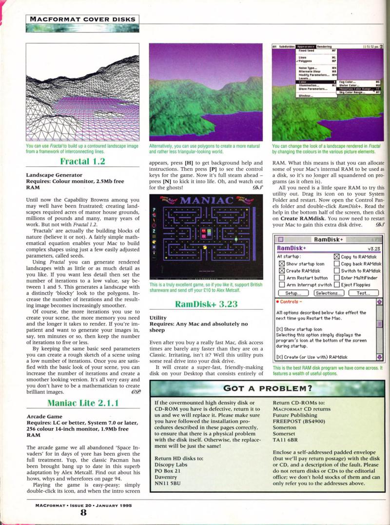 MacFormat 20 Jan. 95 1614x1200 72dpi — page 8