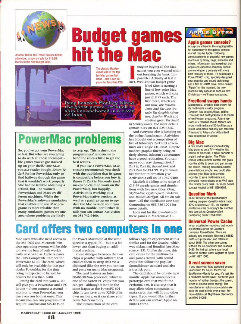 MacFormat 20 Jan. 95 1614x1200 72dpi — page 18