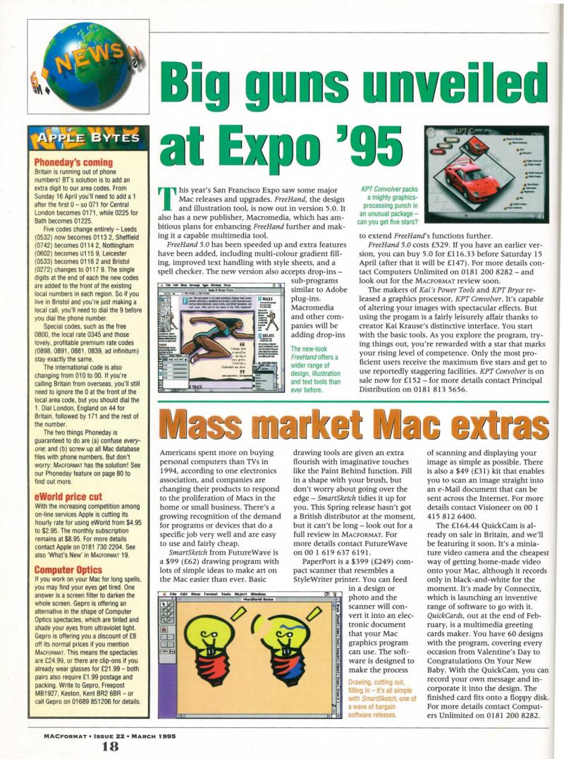 MacFormat 22 Mar. 95 1614x1200 72dpi — page 18