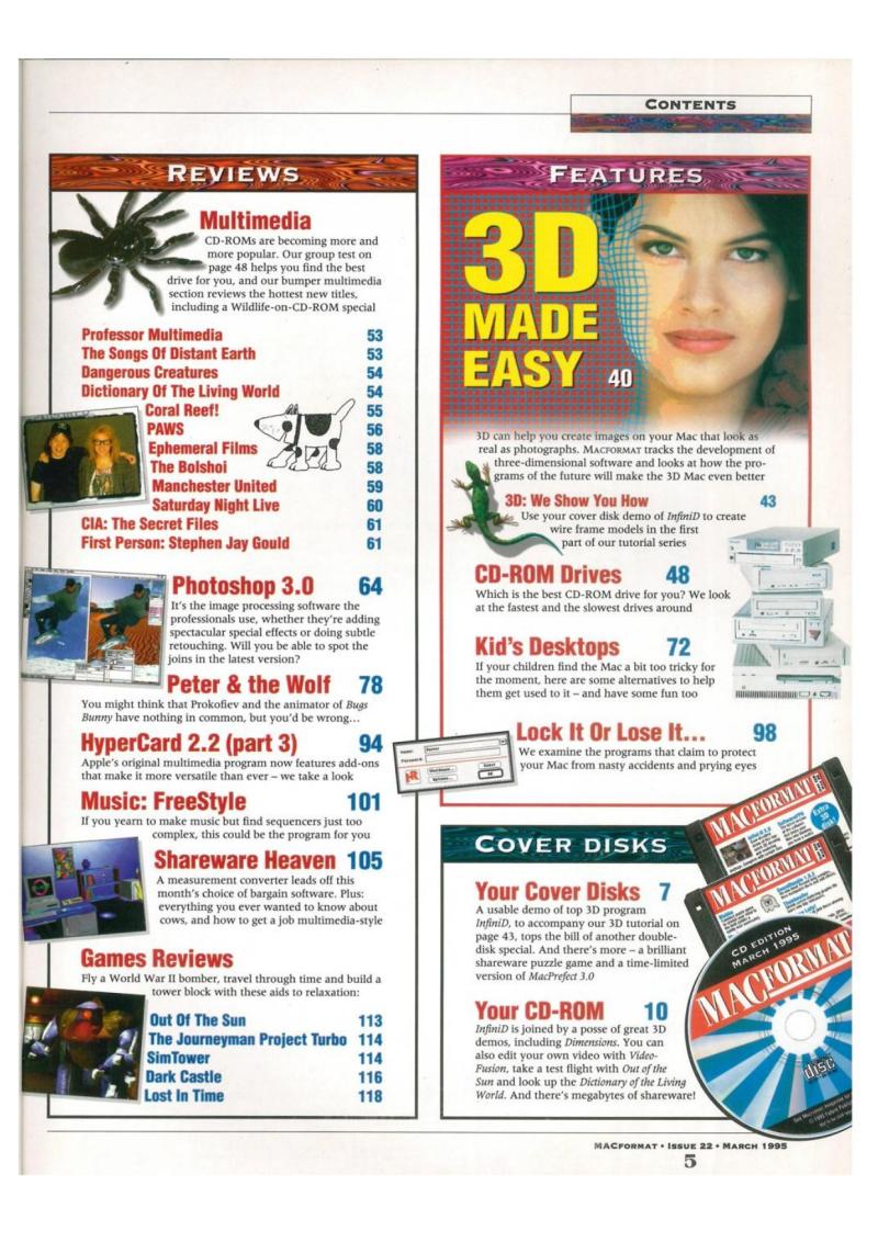 MacFormat 22 March 95 — page 5