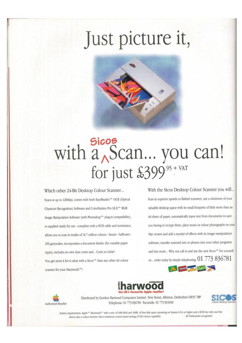 MacFormat 22 March 95 — page 16