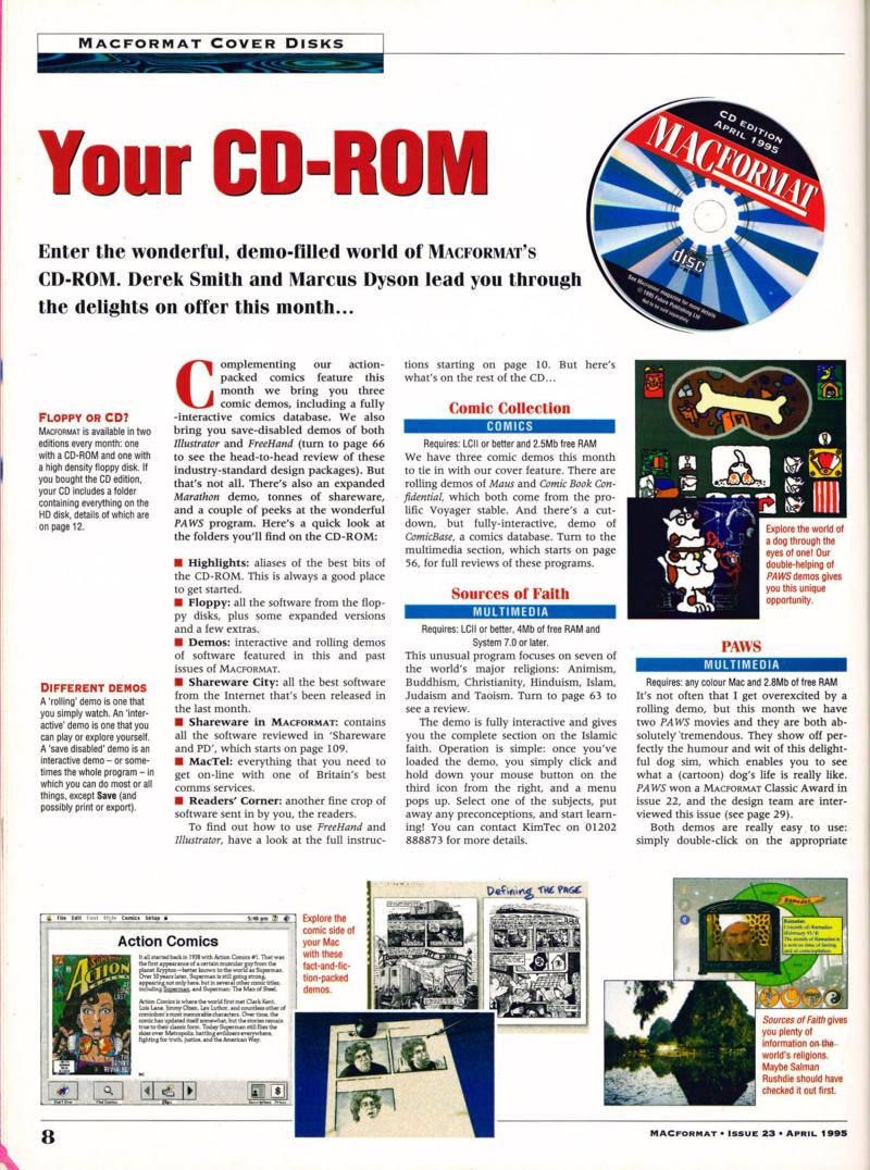 MacFormat 23 Apr. 95 1614x1200 72dpi — page 8