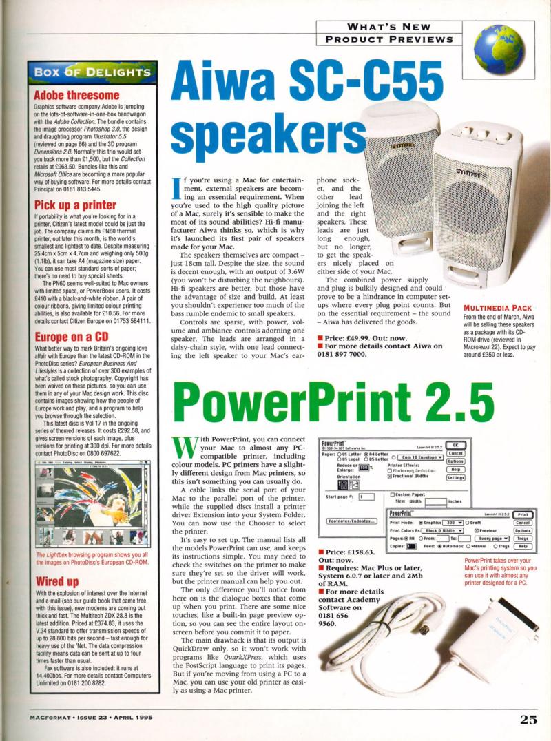 MacFormat 23 Apr. 95 1614x1200 72dpi — page 25