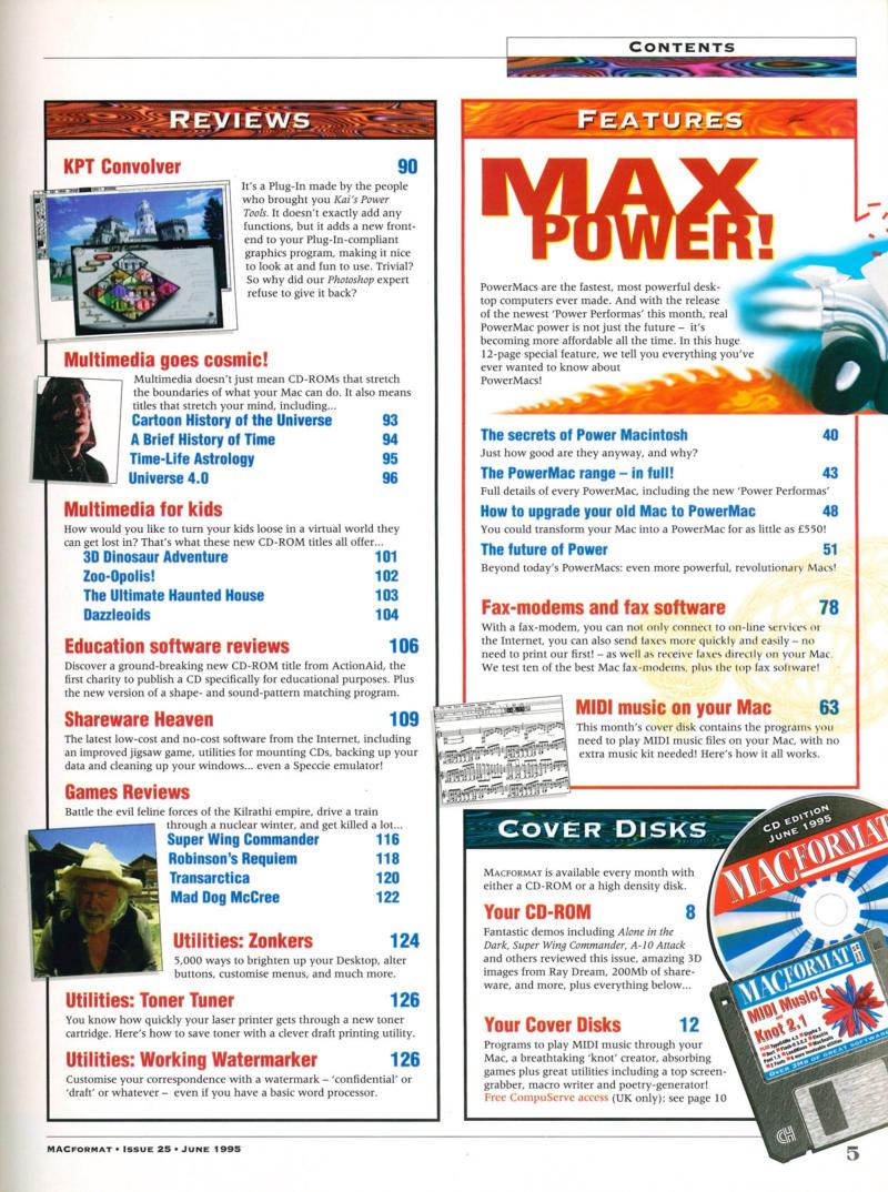 MacFormat 25 Jun. 95 1614x1200 — page 5