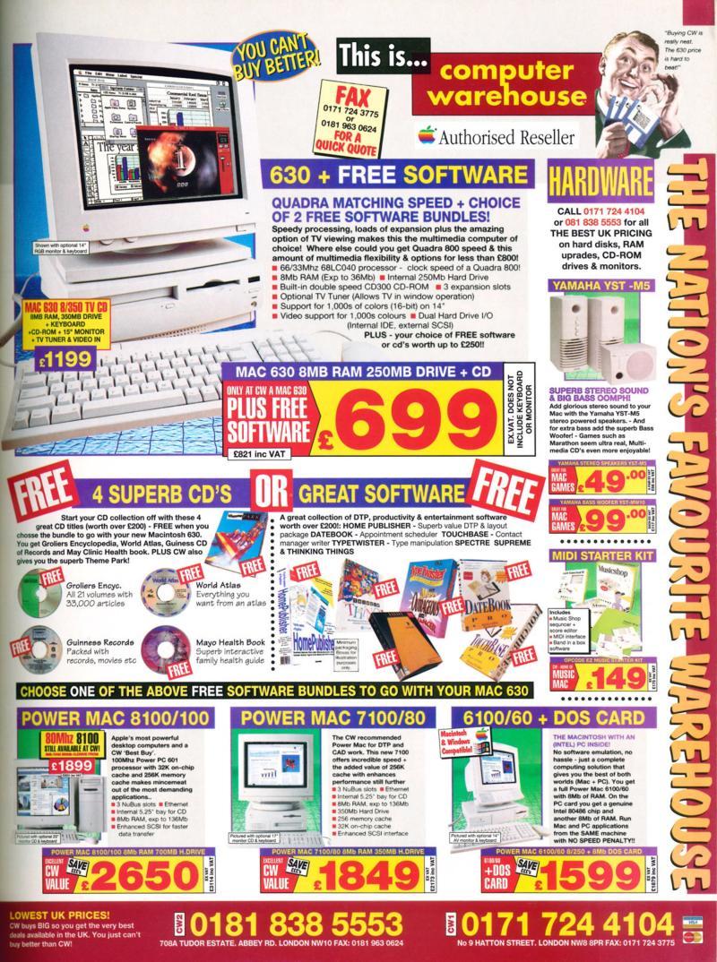 MacFormat 25 Jun. 95 1614x1200 — page 15
