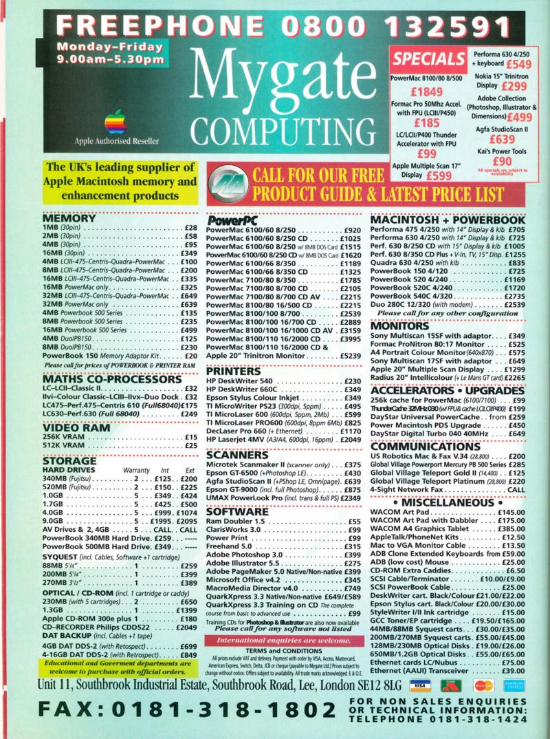 MacFormat 25 Jun. 95 1614x1200 — page 18