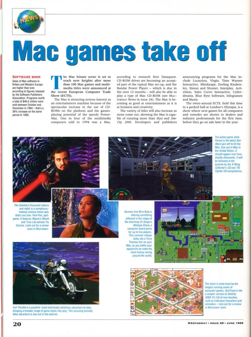 MacFormat 25 Jun. 95 1614x1200 — page 20