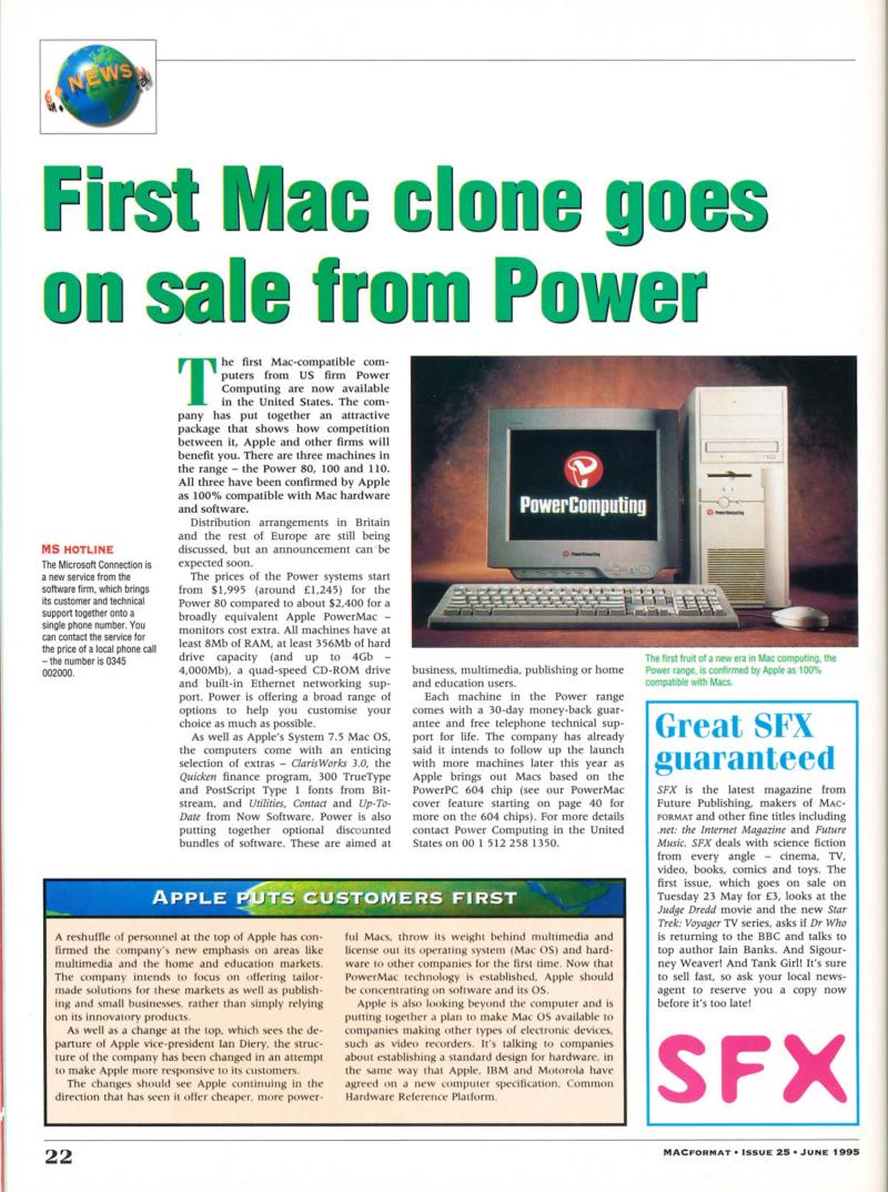 MacFormat 25 Jun. 95 1614x1200 — page 22