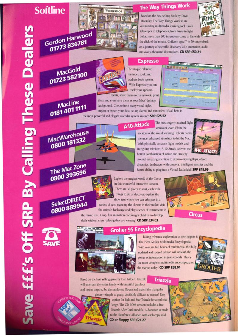 MacFormat 28 Sep. 1995 v2 — page 2