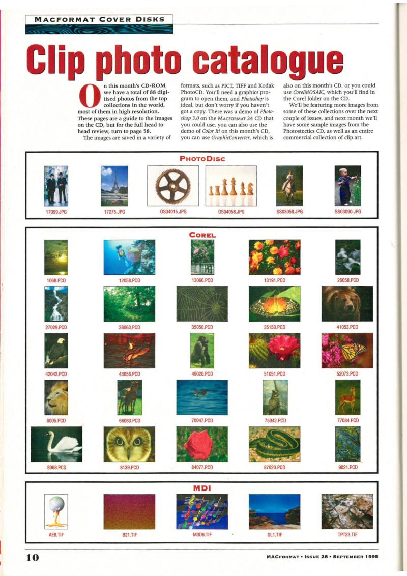 MacFormat 28 Sep. 1995 v2 — page 10