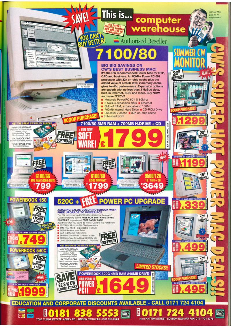 MacFormat 28 Sep. 1995 v2 — page 17