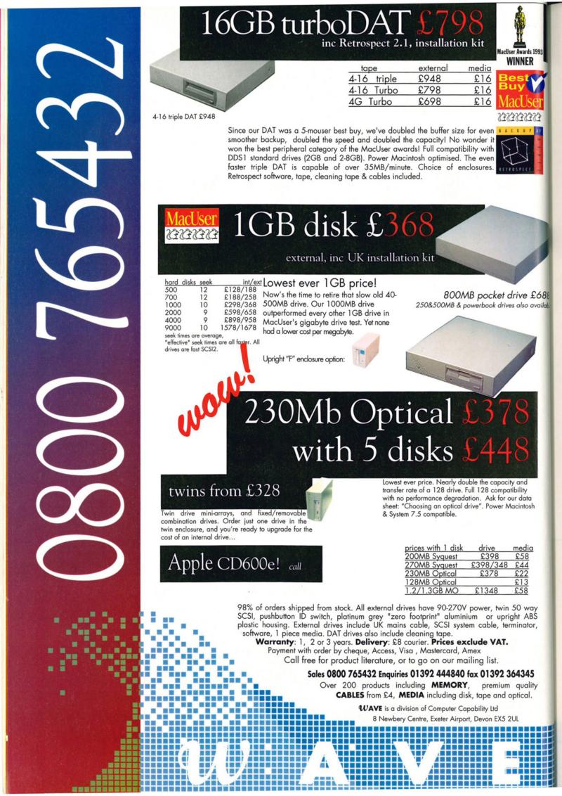 MacFormat 28 Sep. 1995 v2 — page 20