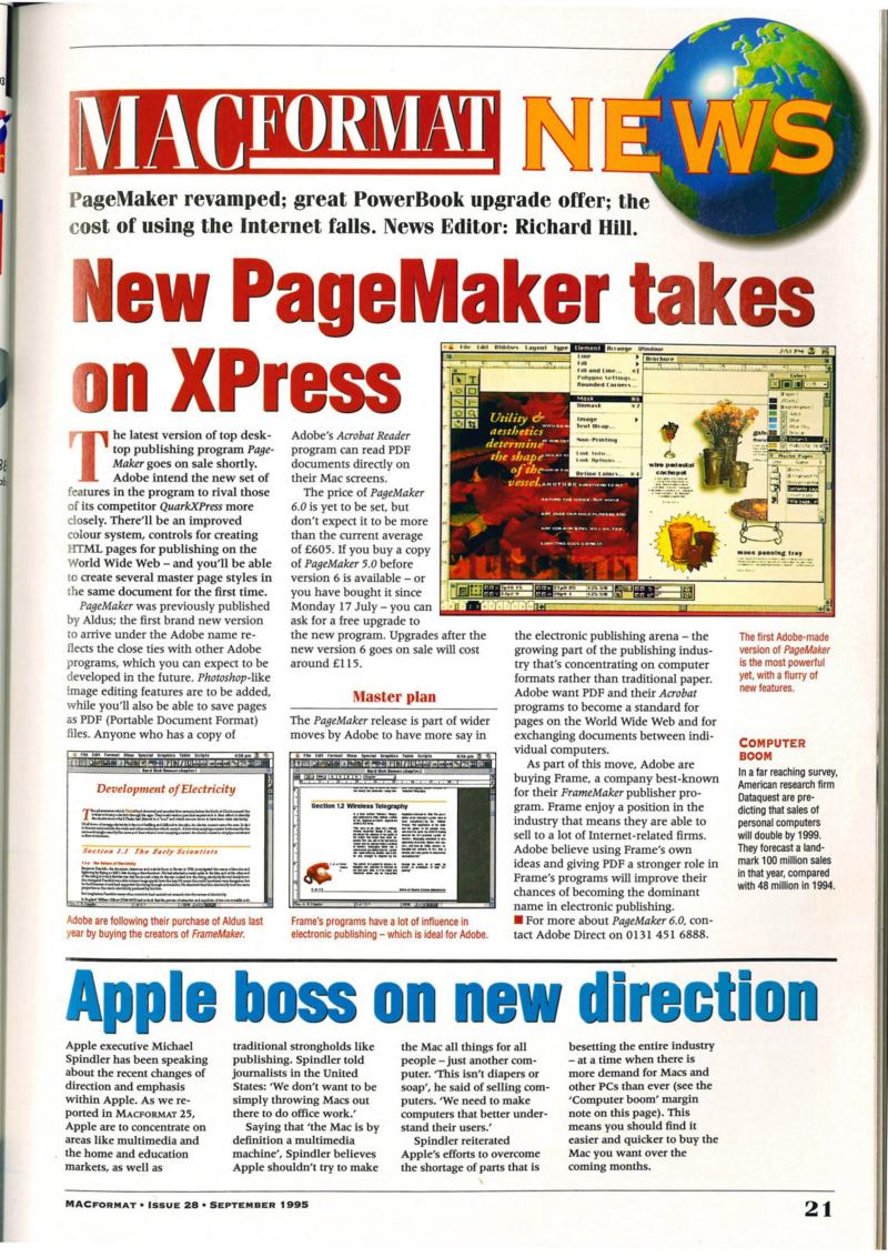 MacFormat 28 Sep. 1995 v2 — page 21