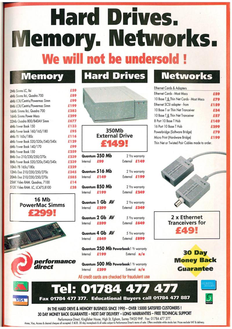 MacFormat 28 Sep. 1995 v2 — page 27