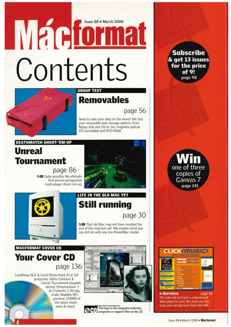 MacFormat 88 Mar. 00 0 — page 4