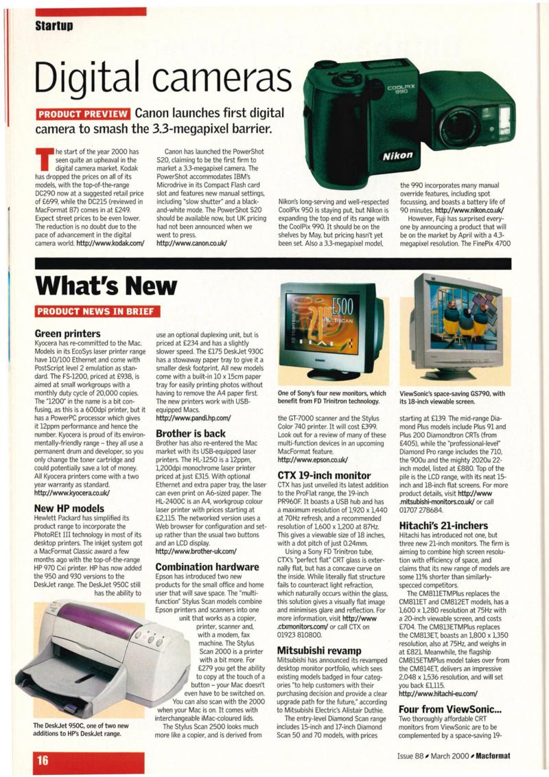 MacFormat 88 Mar. 00 0 — page 16
