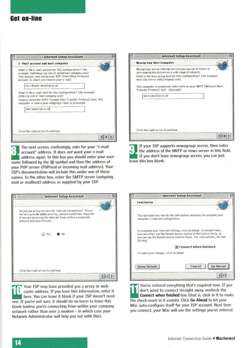 MacFormat Internet Connection Guide — page 14