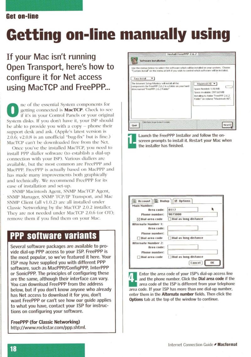 MacFormat Internet Connection Guide — page 18