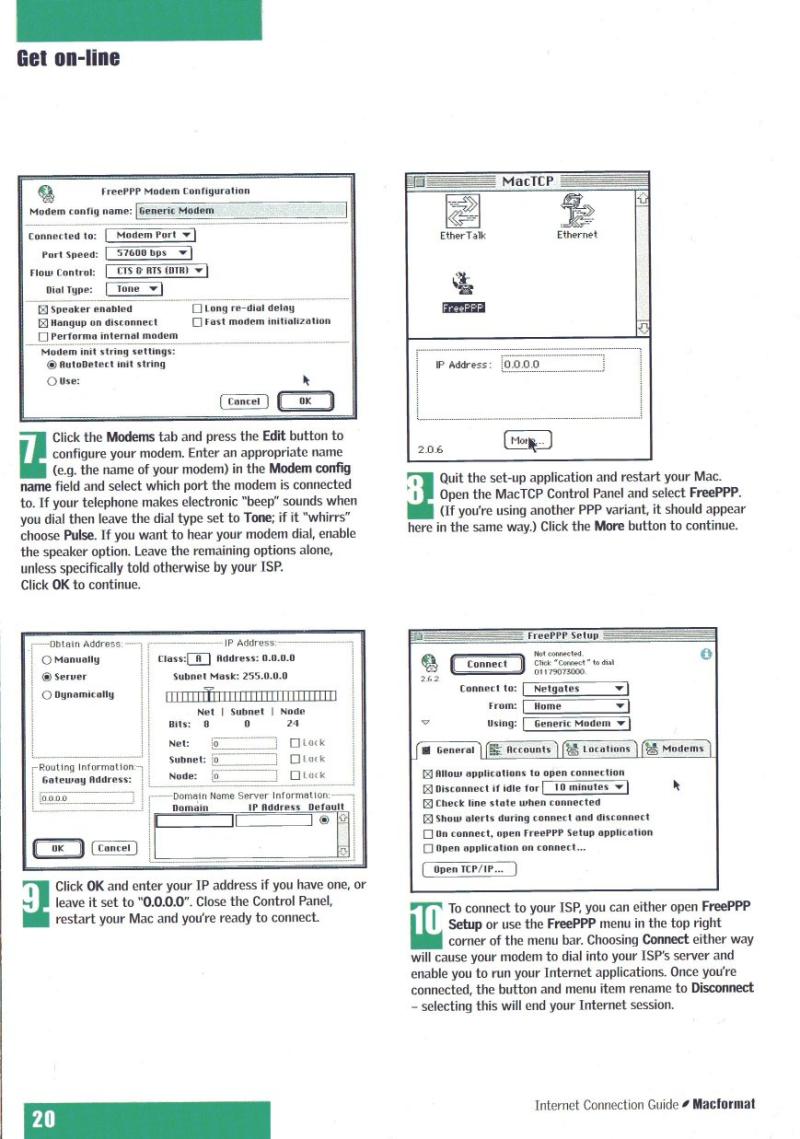 MacFormat Internet Connection Guide — page 20