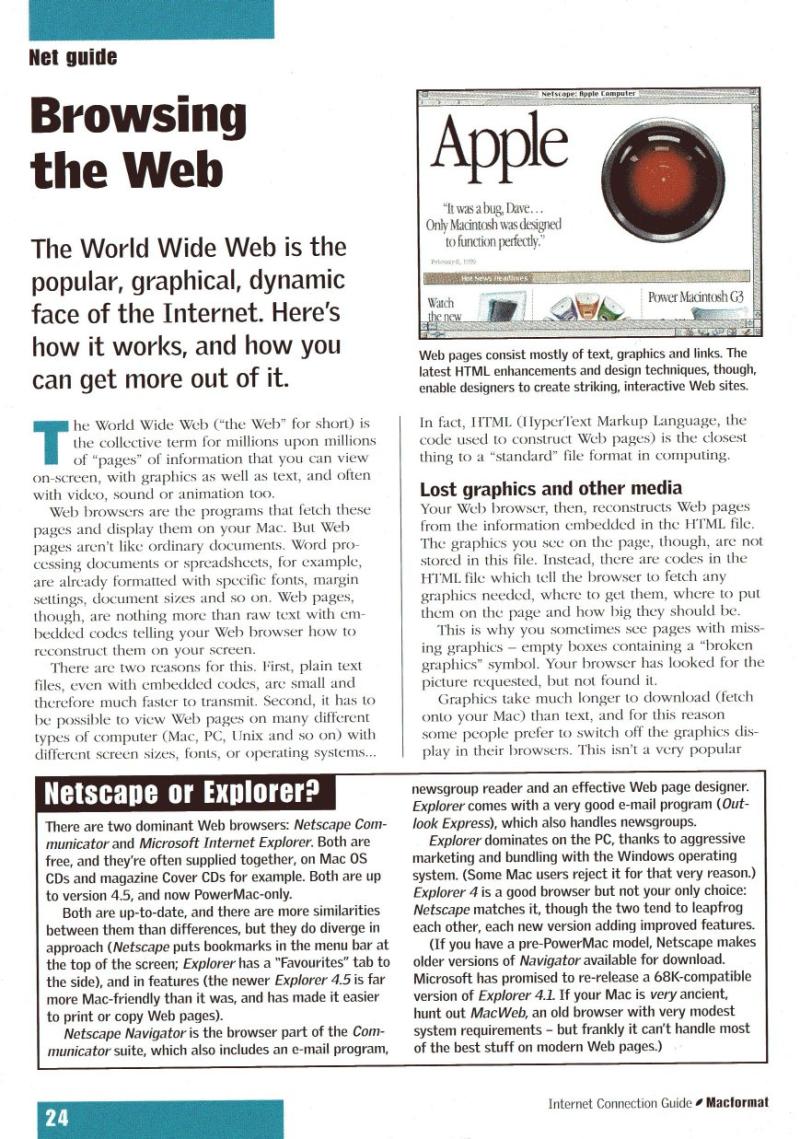 MacFormat Internet Connection Guide — page 24