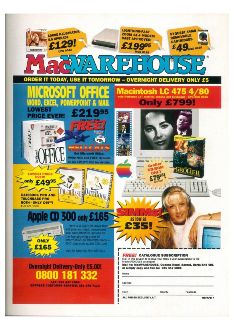 MacFormat issue 11 — page 19