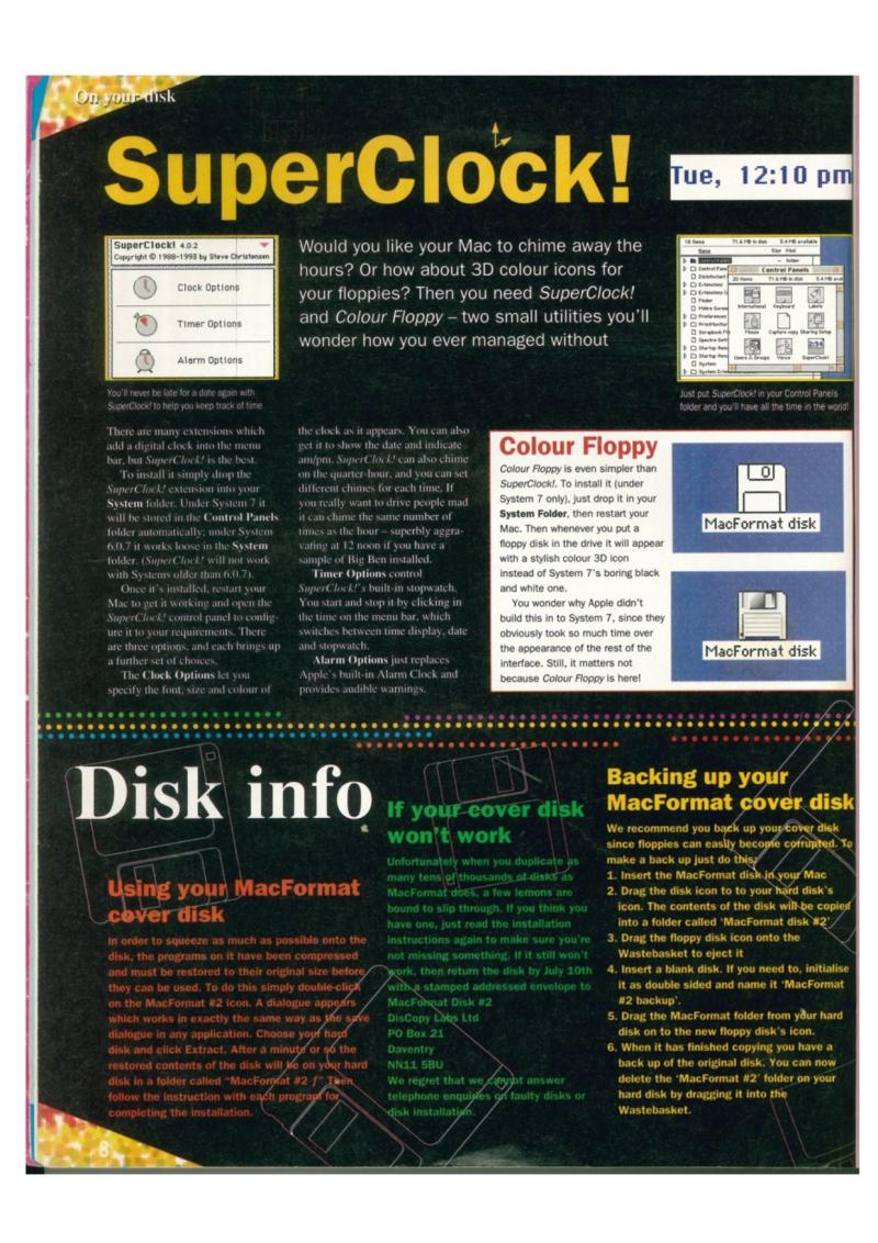 MacFormat issue 2 — page 8