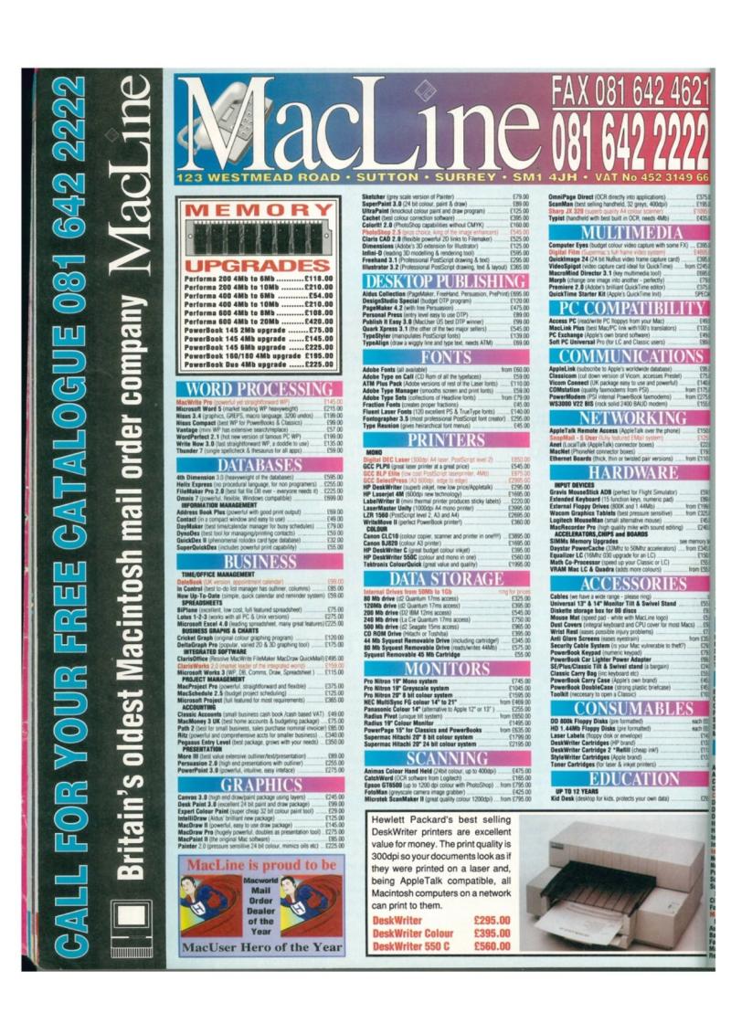 MacFormat issue 2 — page 18