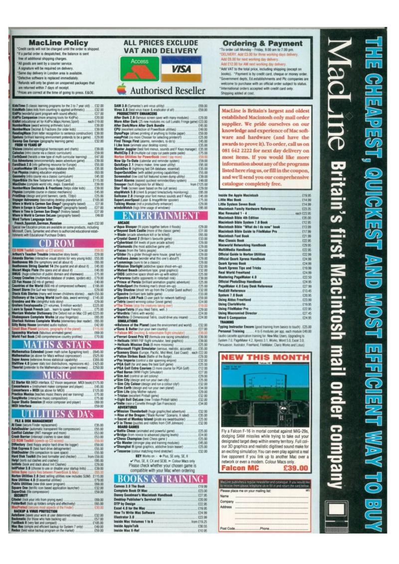 MacFormat issue 2 — page 19