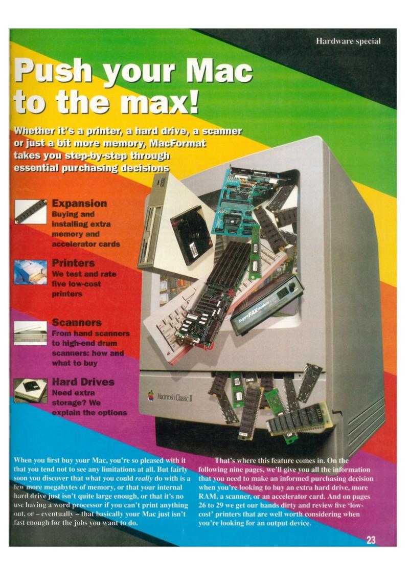 MacFormat issue 2 — page 23