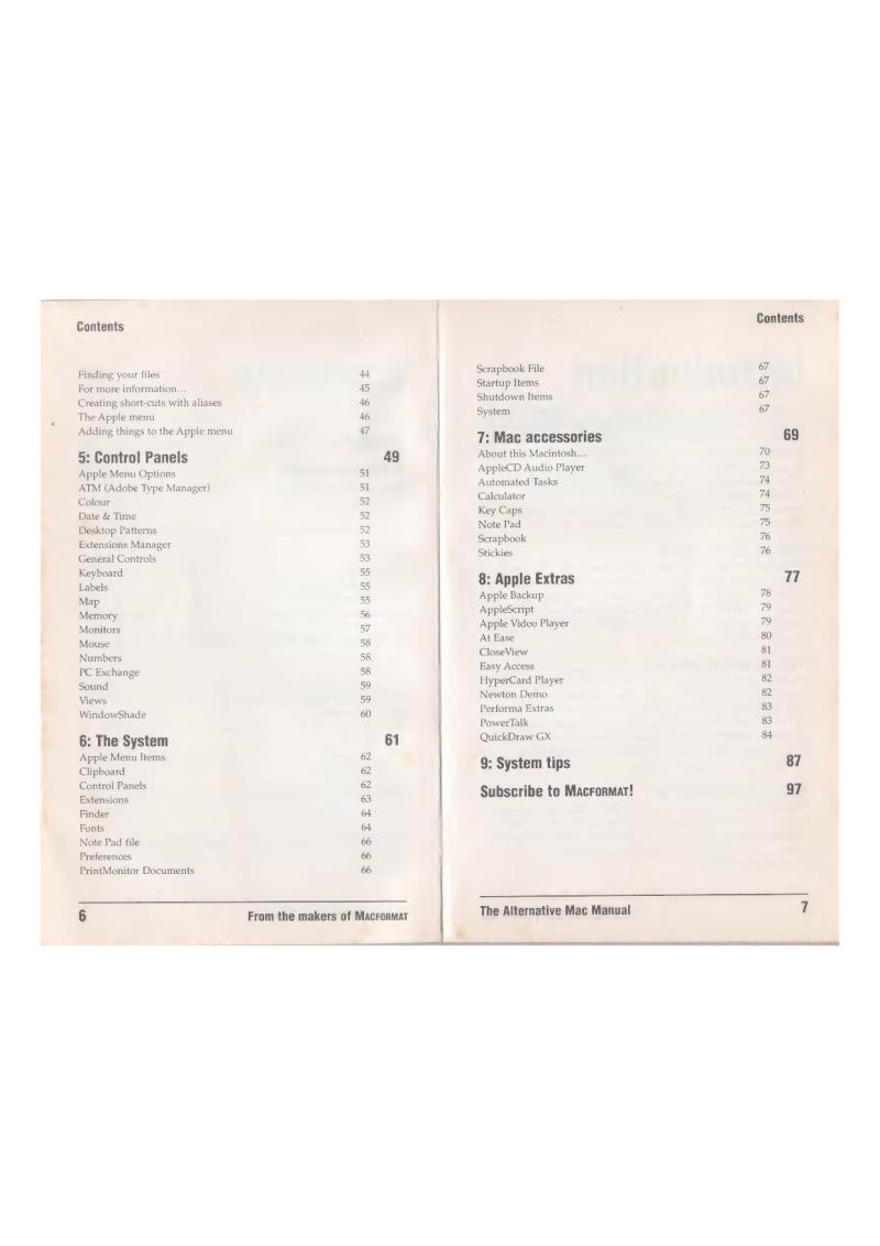 MacFormat The Alt Mac Manual — page 4