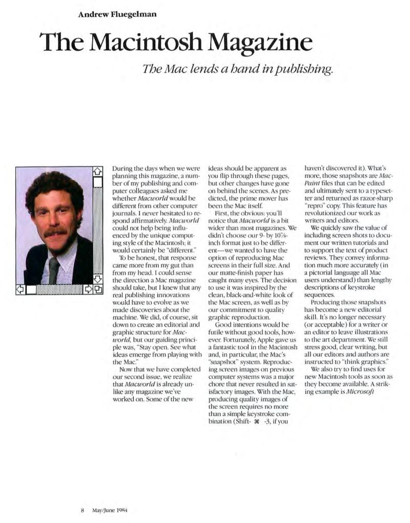 MacWorld 8405 May June 1984 — page 10