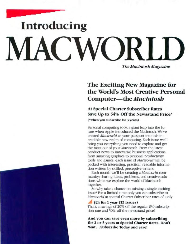 MacWorld 8405 May June 1984 — page 18