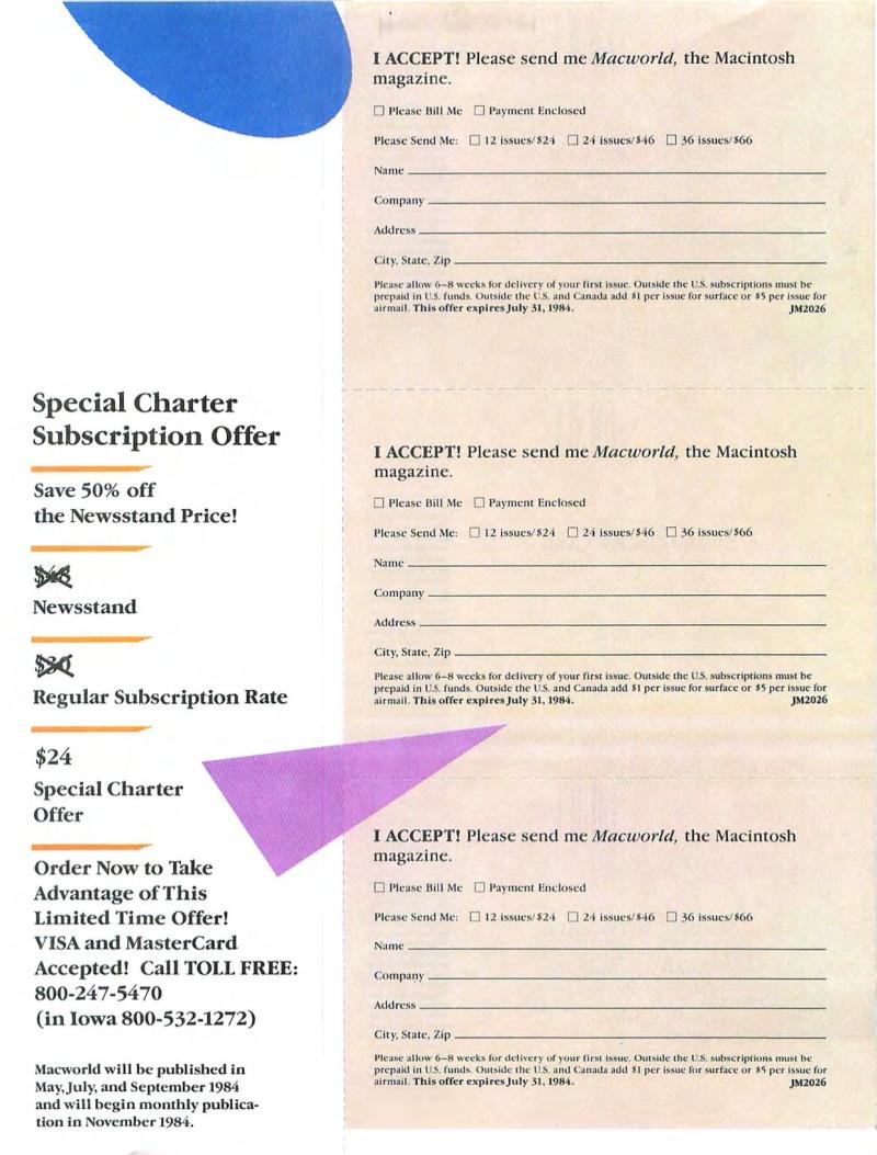 MacWorld 8405 May June 1984 — page 19