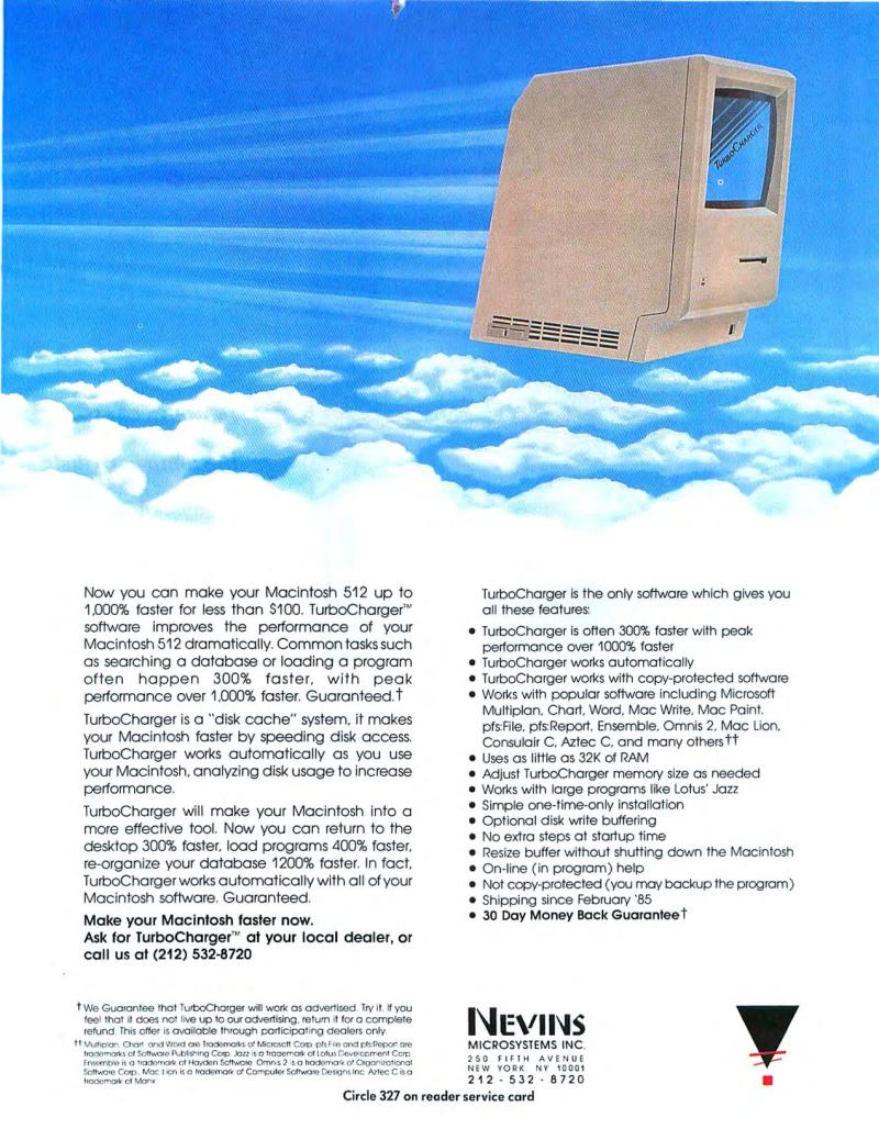 MacWorld 8510 October 1985 — page 9