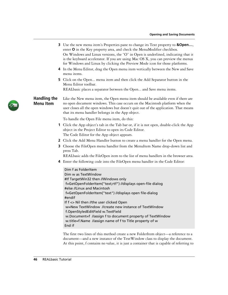 REALbasic Tutorial 0 — page 48