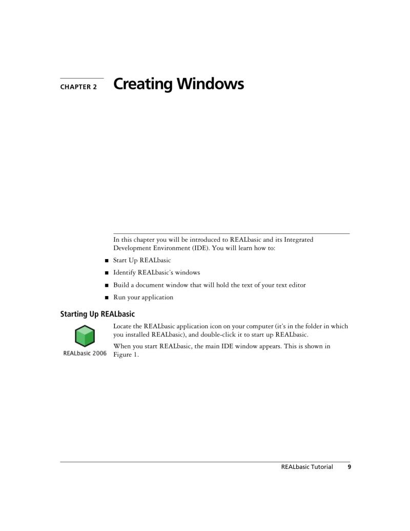 REALbasic Tutorial — page 11